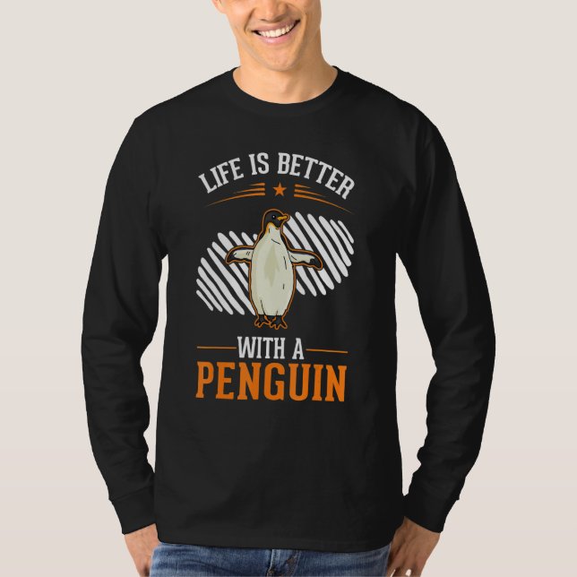 with a Penguin 1 T Shirt (Framsida)