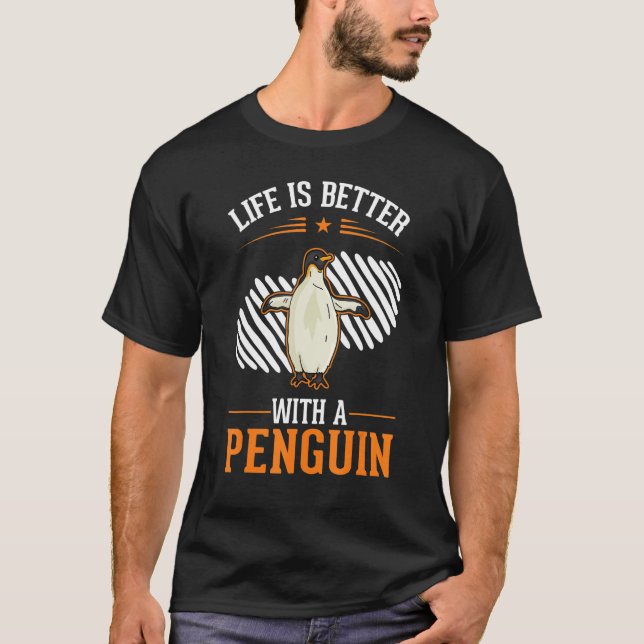 with a Penguin 1 T Shirt (Framsida)
