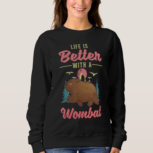 with a Wombat T Shirt (Framsida)