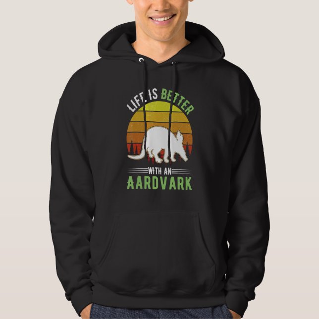 with an Aardvark Hoodie (Framsida)