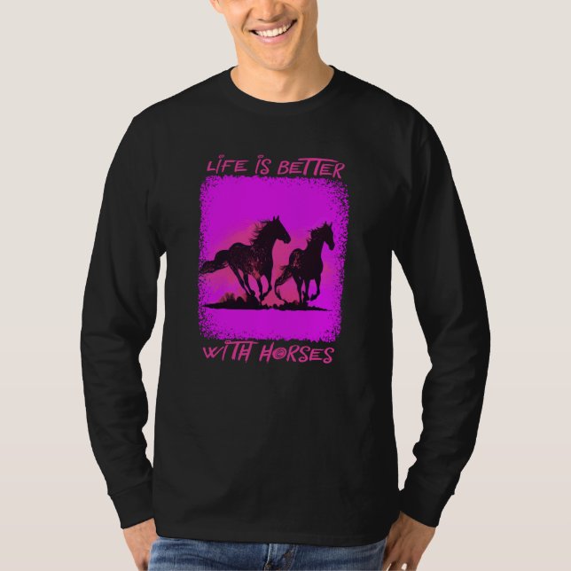 With Horses T Shirt (Framsida)