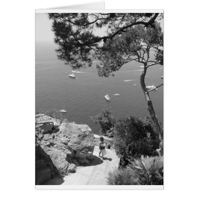 WIth Kärlek från Capri Hälsningskort (Framsidan)