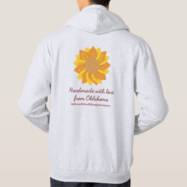 With Love, Gramma Hoodie (Baksida)