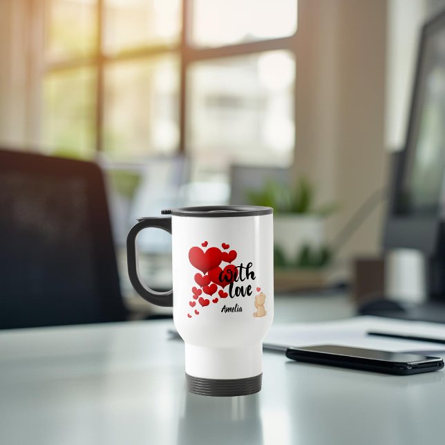 With Love Personalized Travel Mug Resemugg (Skapare uppladdad)