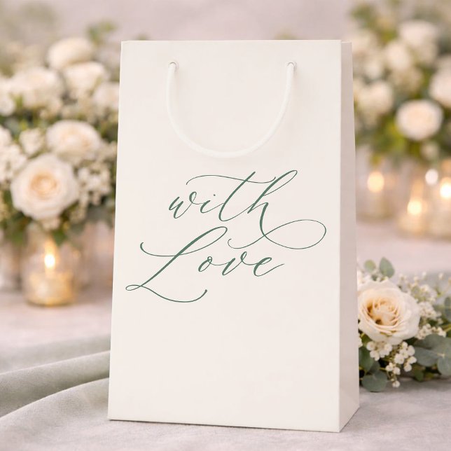 With Love Wedding Favor Bag (Skapare uppladdad)