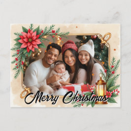 With own photo Lantern & Laughter Helg Vykort