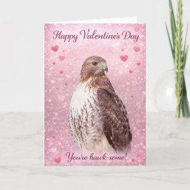 With You, Always – Red-Tailed Hawk Valentine’s Day Helgkort