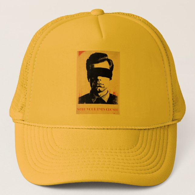 With your eyes closed – Limited Edition of 781  Keps (Framsida)