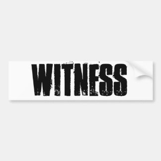 WITNESS. BILDEKAL