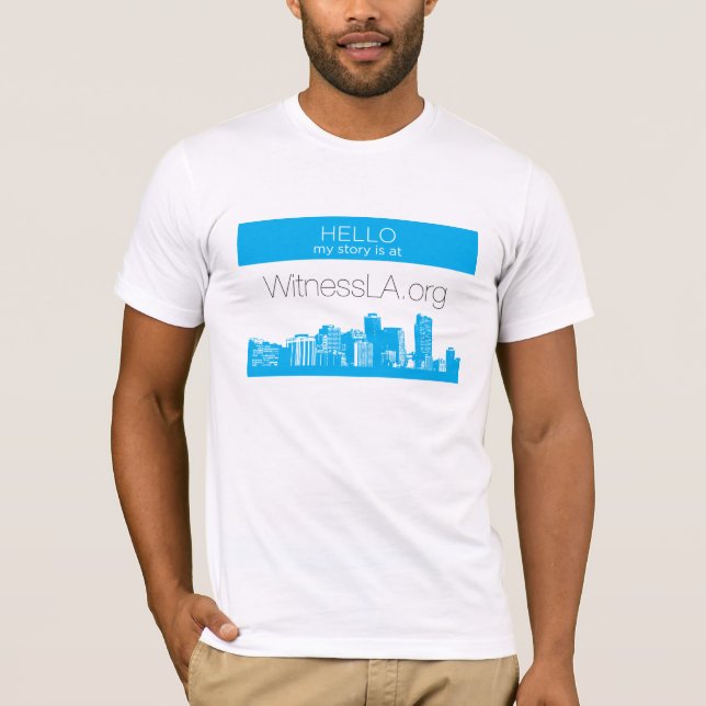 WitnessLA manar utslagsplats T Shirt (Framsida)