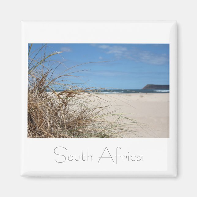 Witsand Beach Sand South Afrika SA Magnet (Framsidan)