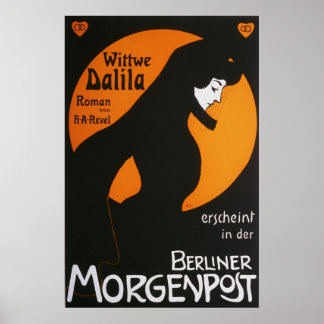 Wittwe Dalila Berliner Morgenpost Poster