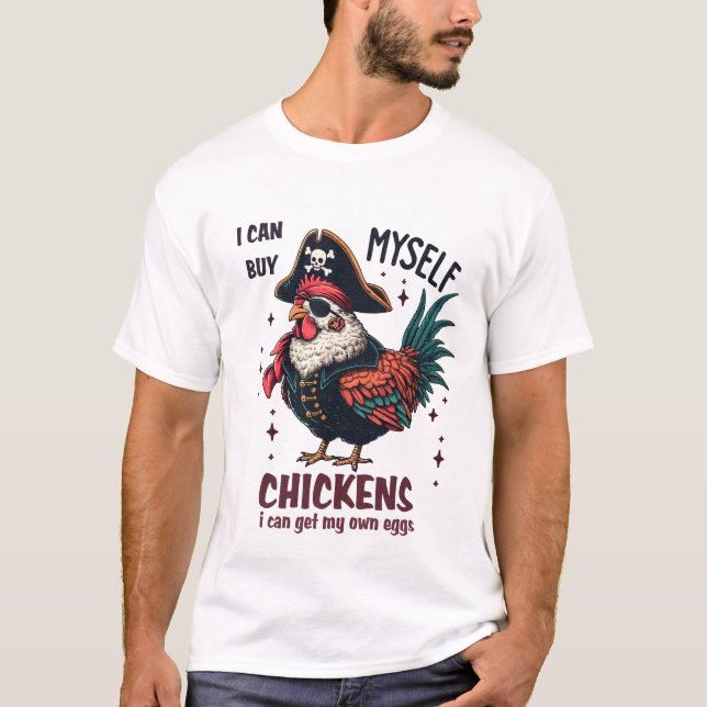 Witty Animal Quotes T-Shirt (Framsida)
