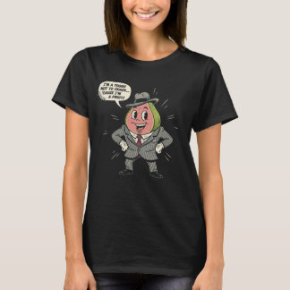 Witty Anthropomorphic Guava Retro Comic Art T Shirt