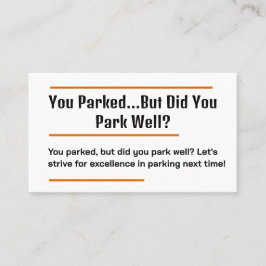 Witty Bad Parking