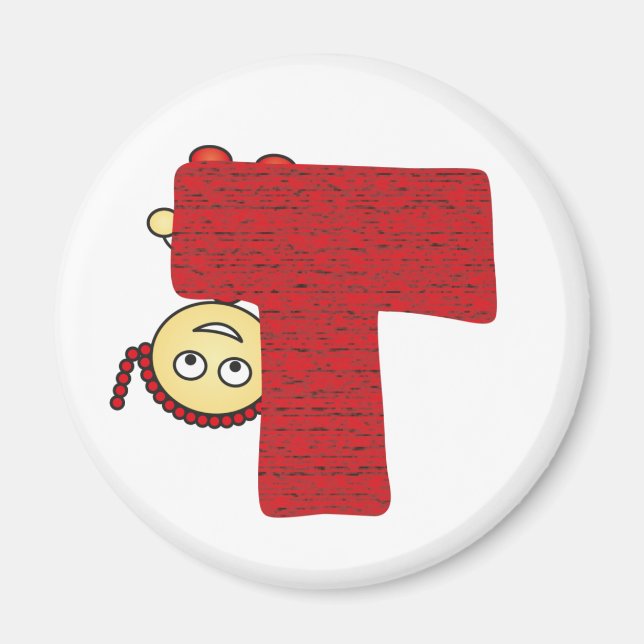 Witty Brev T Magnet (Framsidan)