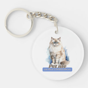 Witty Cat "Pet Me eller Ansikte Consequences"