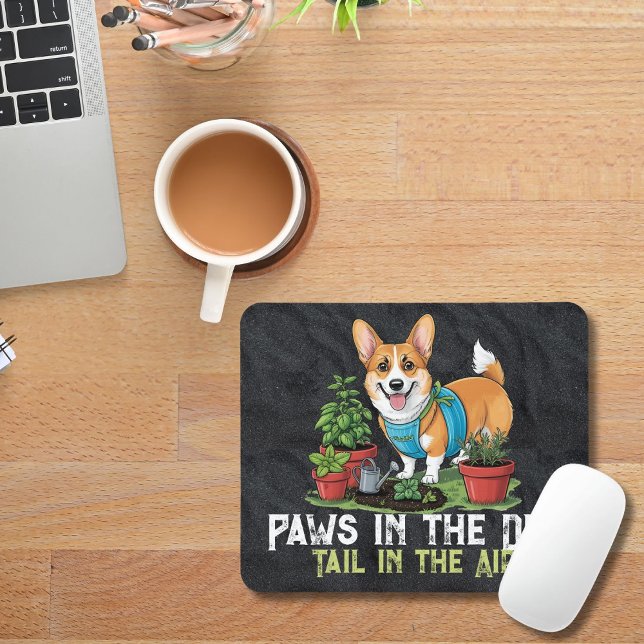 Witty Corgi Mousepad Musmatta (Skapare uppladdad)