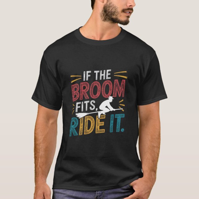 Witty Halloween T Shirt (Framsida)