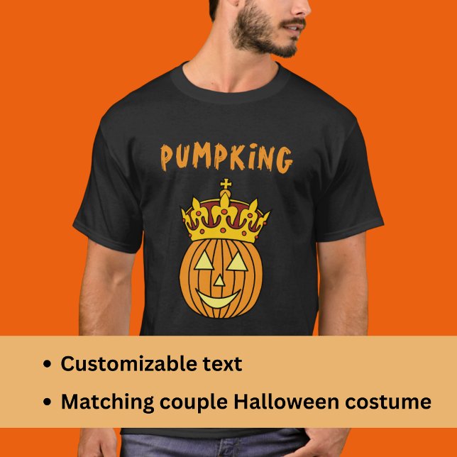 Witty Kung Pumpkin Pun par Halloween Costume T Shirt (Skapare uppladdad)
