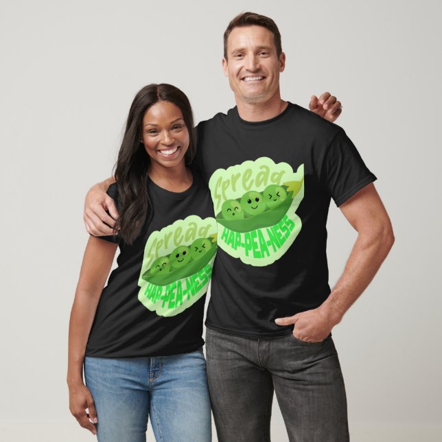 Witty Shirt Spread Hap-pea-ness T Shirt (Unisex)
