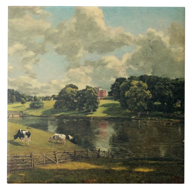 Wivenhoe Park av John Constable Kakelplatta (Framsidan)