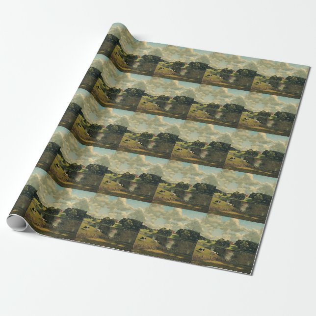 Wivenhoe Park av John Constable Presentpapper (Utrullad)