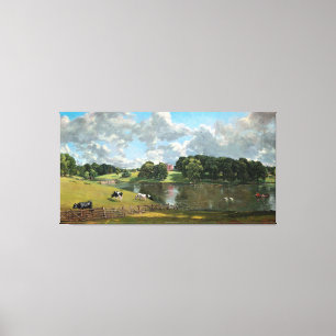 Wivenhoe Park, Essex av John Constable (1816) Canvastryck