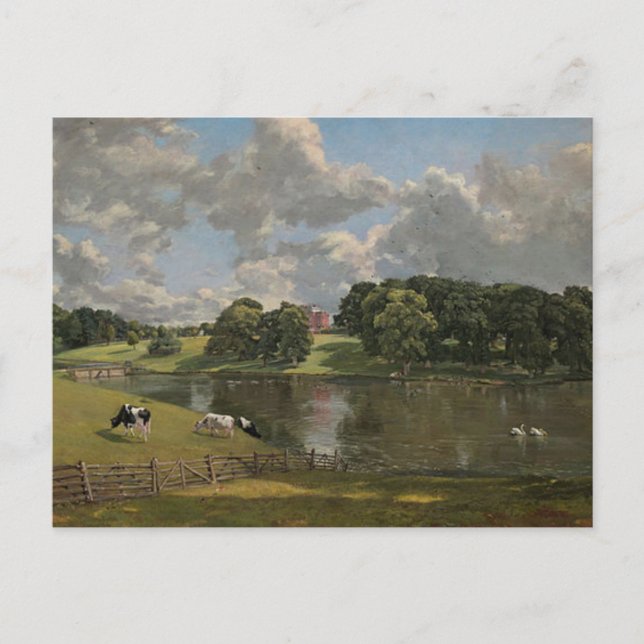 Wivenhoe Park, Essex av John Constable Postcard Vykort (Framsida)