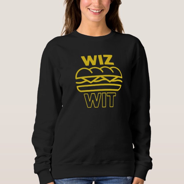 Wiz Wit Philly Cheesesteak Cheese Steak Whiz with T Shirt (Framsida)