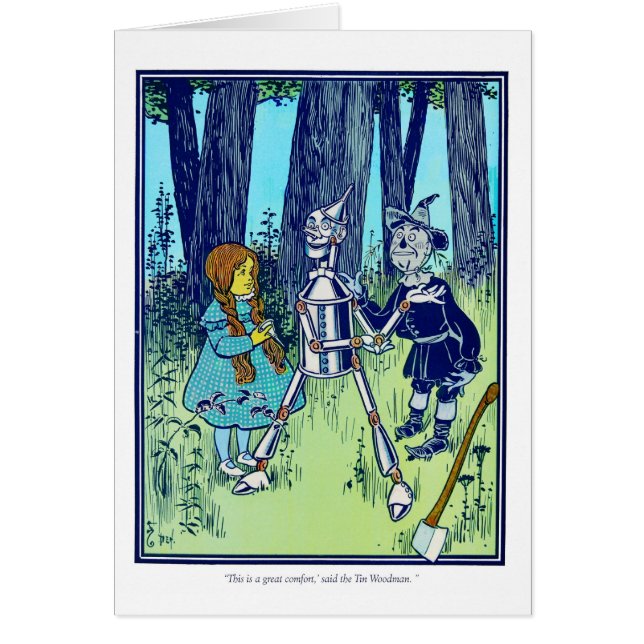 Wizaeden av uns: Denna är en underbar komfort Hälsningskort (Framsidan)