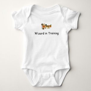 Wizard101 baby Onesee - trollkarl i utbildning T-shirt