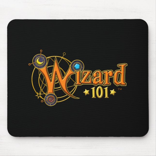 Wizard101 logotyp Mousepad Musmatta (Framsidan)