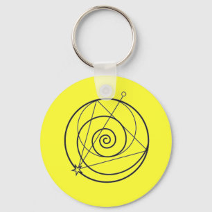 Wizard101 spiral Keychain Nyckelring