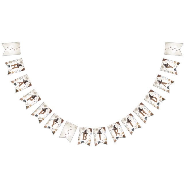 Wizard Birthday Banner Vimplar (Alla)