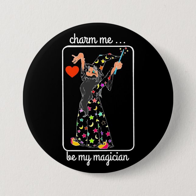 wizard charm me knapp (Framsida)