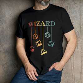 Wizard Dungeon Fantasy Role play T Shirt