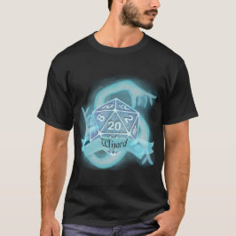 Wizard Dungeons and Dragons dice T Shirt