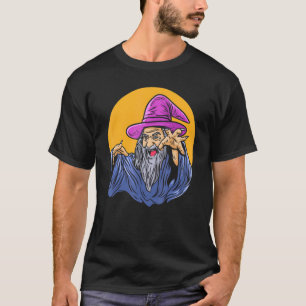 Wizard Fantasy Magician Spell Caster Sorcerer Summ T Shirt