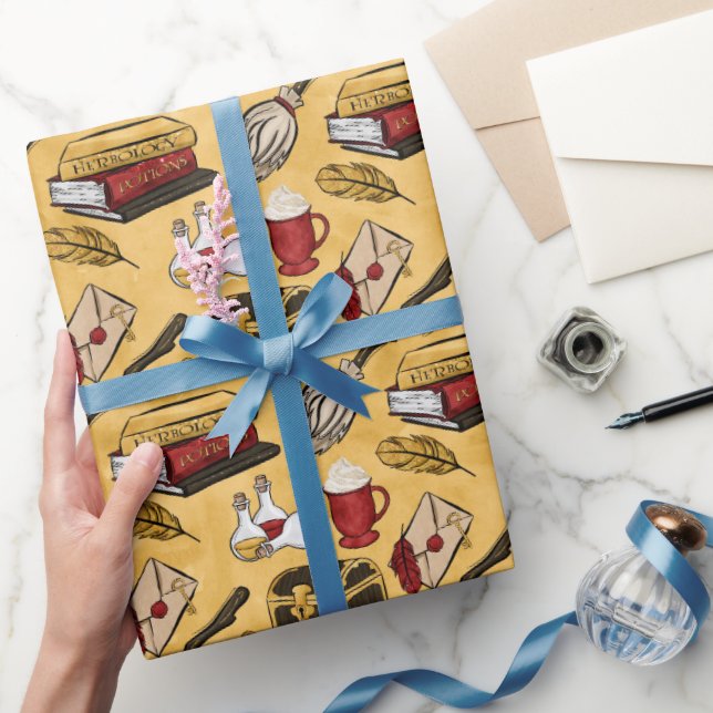 Wizard Magic Mönster Presentpapper (Gifting)