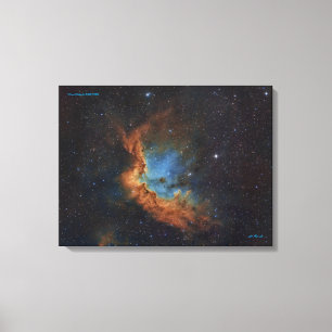 Wizard Nebula (NGC 7380) Canvastryck