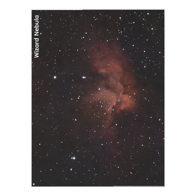Wizard Nebula Space Fototryck (Framsidan)