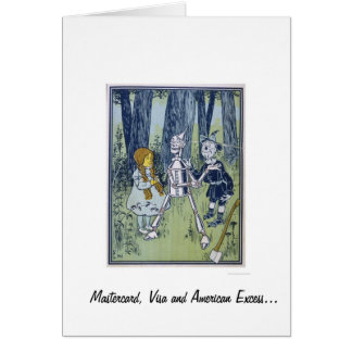 Wizard of Oz Hälsningskort