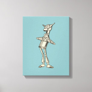 Wizard of Oz Tinman Canvastryck