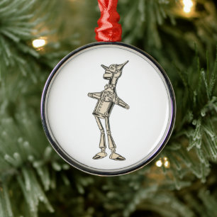 Wizard of Oz Tinman Julgransprydnad Metall