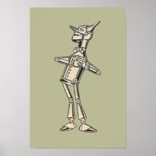 Wizard of Oz Tinman Poster