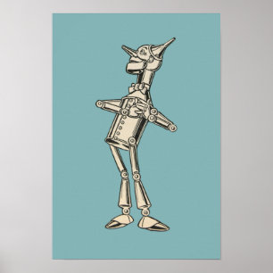 Wizard of Oz Tinman Poster