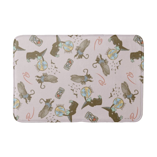 Wizard of Oz™ Wicked Witch™ Crystal Ball Pattern Badrumsmatta (Framsidan)