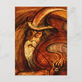 Wizard Önskemål Vykort