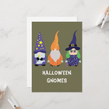 Wizard Pumpkin Witch Halloween Gnomes Helgdag